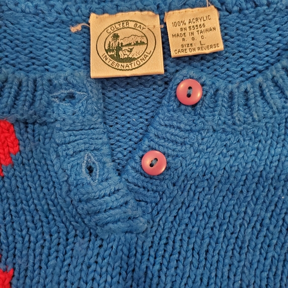 Vintage short sleeve sweater - Picture 5 of 5